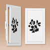 Drzwiczki 30x15 cm rewizyjne Flower białe Drzwiczki 30x15 cm rewizyjne Flower białe